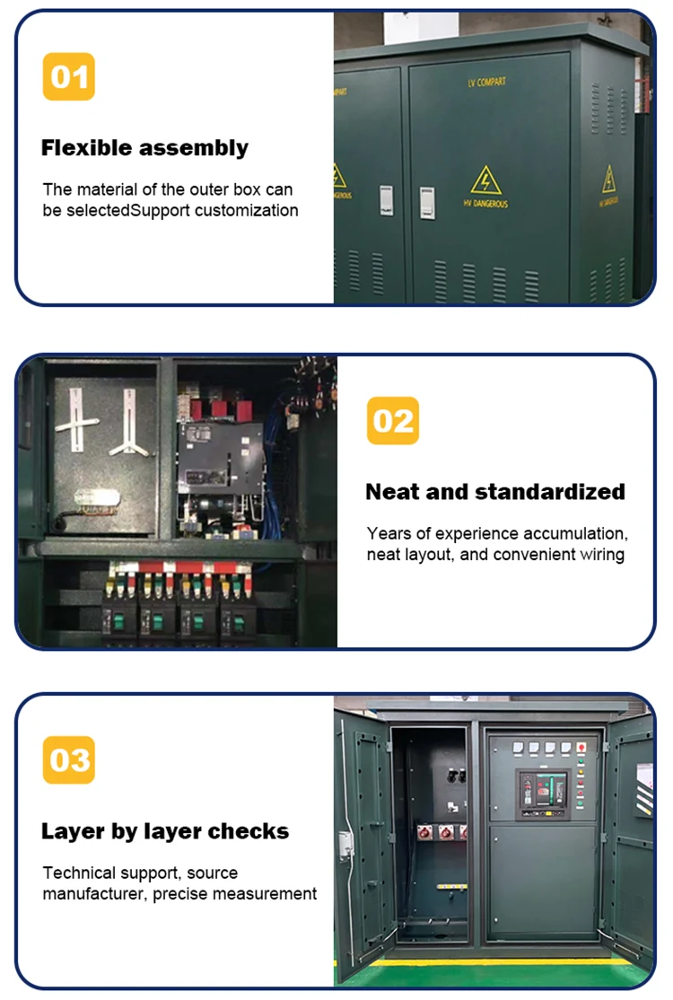 YBW 15kV Outdoor European Prefabricated Substation
