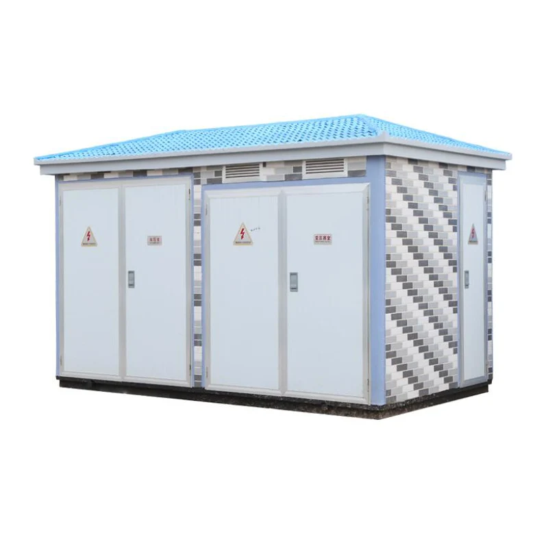 YBW 15kV আউটডোর ইউরোপিয়ান প্রিফ্যাব্রিকেটেড সাবস্টেশন